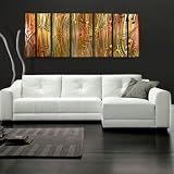 Contemporary Wall Art Modern Painting on Metal by artist Ash Carl