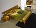 Win Queen or King Platform Bed inTeak Finish / Modern Interni Collection by Rossetto Contemporary