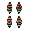 Miami 4-Pk Ornament Set