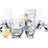 Libbey Polaris Drinking Glasses and Tumblers, Set of 16