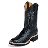 Mens JUSTIN FULL QUILL OSTRICH Cowboy Boots Casual BLACK (Size Run 6 - 13 D EE) SPR-SUM... by Justin