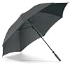 GRAND PARAPLUIE GOLF NOIR ANTI VENT INCASSABLE 133 CM