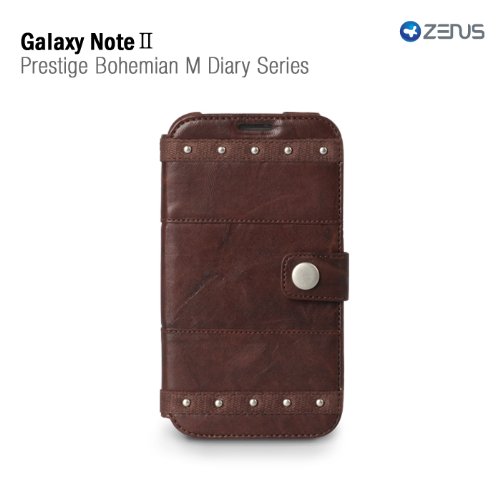 Buy Galaxy Note 2 Bohemian M Diary Collection - Brown