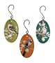 National Geographic by New Creative - Songbird Glass Suncatcher Ornaments, Set of Three