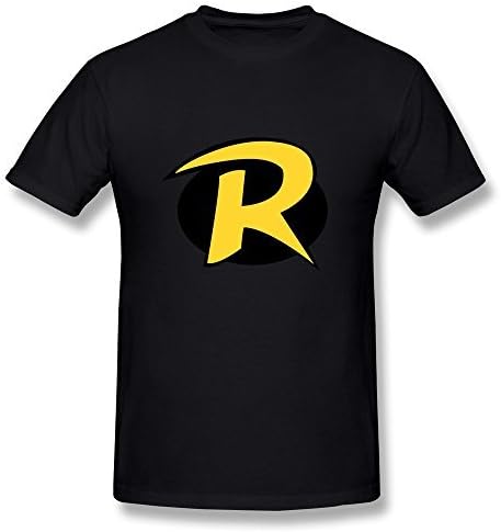 Men's Teen Titans Go Robin Logo T-shirt Size XL Black