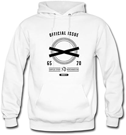 GoGoGing Mens The Weeknd XO Vivid Classic Hoodie White XL