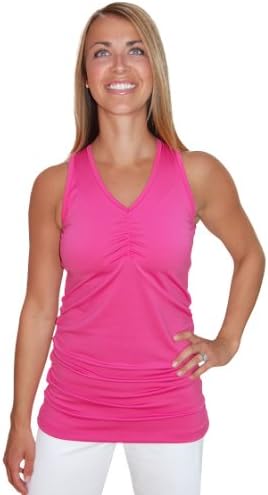 Impact Fitness - Victorious Tunic-Medium (Haute Pink)