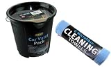 6 x Super Microfibre Towels & Kent Car Care Car Wash Kit with Free Bucket
