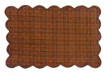 Harvest Time Plaid Quilted Scalloped Placemats (set of 2) 41BnMwzcCFL. SL160 Harvest Time Plaid Quilted Scalloped Placemats (set of 2)