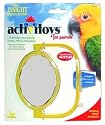 JW Pet Company Insight Parrot Mirror Large Bird Toy Assorted Colors