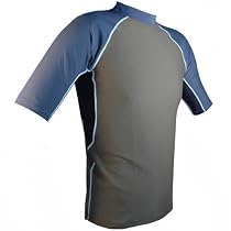 Men's UV Sun Protective, UPF 50+ Short Sleeve Rashguards