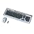 SANWA SUPPLY SKB-WL10SETSV �}�E�X�t�����C�����X�L�[�{�[�h �V���o�[