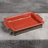 Large Baker w/Metal Base - Spice