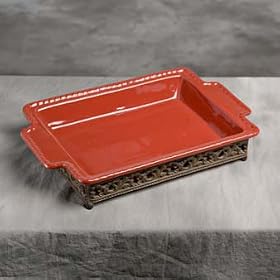 Large Baker w Metal Base - Spice by Gracious Goods