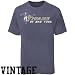 Search : Titans of New York Heather Navy Blue Retro Logo Vintage T-shirt