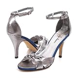Michael Antonio Pam Heels 7 Steel (Gray)
