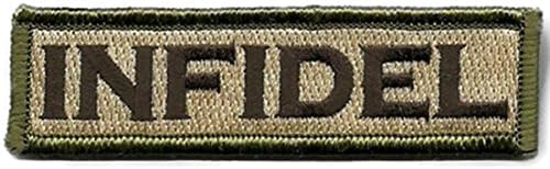 Tactical Infidel Military Velcro Patch Multitan for Condor Cap, Rapdom Tactical Operator Cap, Rotho Special Forces Cap, Under Armour Tactical Cap and Other Special Forces Tactical Cap