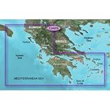 New-GARMIN BLUECHART G2 HXEU490S GREECE WEST COAST & ATHENS - 35720