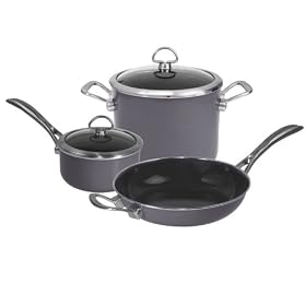 Chantal Copper Fusion 5 Piece Cookware Sets