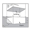 Foam Sheet, 4"