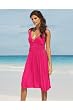 Newport Shirred Cummerbund Dress