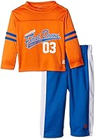 RBX Baby Boys' 2 Piece Long Sleeve Shirt and Pant Set First Down