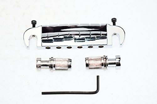 1pc Silver Guitar Parts - Bridge Tailpiece for Les Paul Lp Guitar