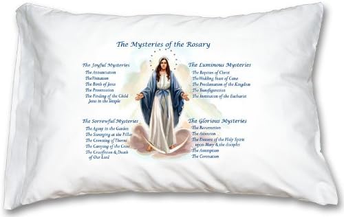 Prayer Pillowcase - Mysteries of the Rosary