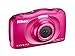 Nikon COOLPIX S33 Waterproof Digital Camera (Pink) - International Version