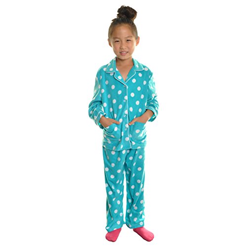 Angelina Girl's Cozy Fleece Pajama Set