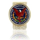 Morgan Silver Dollar - 1 oz. (Tail Side) Coin Money Clips-CLC-US211