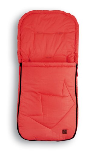 Kaiser 65727/33 - Sommer-Kinderwagen Fu&szlig;sack Ammy - rot
