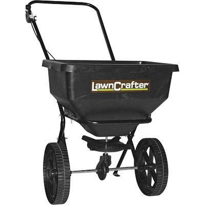 LawnCrafter by Agri-Fab 45-0410 7-Gallon Tow Behind Broadcast Spreader