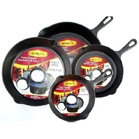 HenlePro Cast Iron Skillet - 12"
