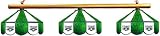 Philadelphia Eagles Pool Table Light - Stained Glass Shades
