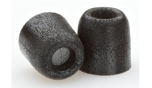 Comply Tx-200 Isolation PLUS Earphone Tips (Black, 3 Pairs, Large)