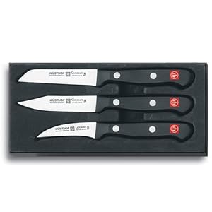 Wusthof 9727 Gourmet 3-Piece Paring Knife Set