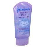 Johnson's Bedtime Touch Massage Gel, 5-Ounce Tubes (Pack of 4)