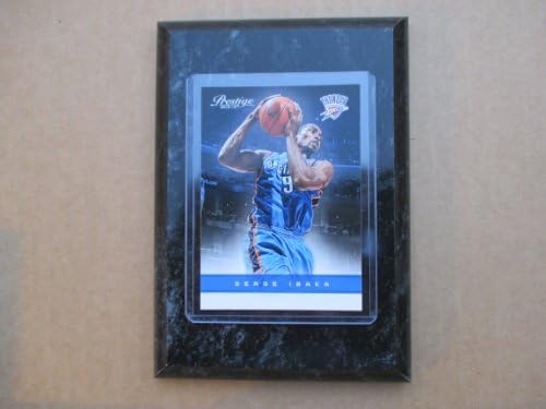 Serge Ibaka Oklahoma City Thunder Mounted 4x6 Player Card