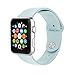 Apple Watch Replacement Band - Valuebuybuy Soft Silicone Replacement Sports Wristbands Straps for Apple Wrist Watch iWatch All Models Formal Colors S/M Size-38mm/Turquoise
