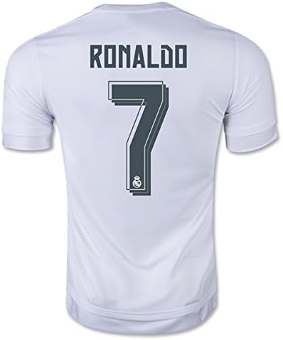 Real Madrid Crisitiano Ronaldo #7 Home 2016 Jersey Mens Medium
