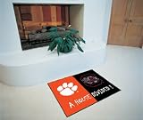 Clemson Tigers FanMats House Divided Rug