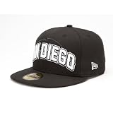 Men's New Era San Diego Chargers Draft 59FIFTY? Structured Fitted Black Hat 7 3/8