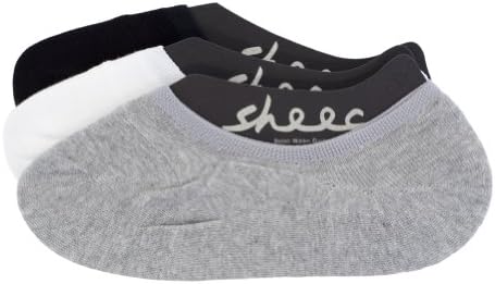 SHEEC - SoleHugger ACTIVE 3-Pair Pack - Men's No-Show Casual Socks *Non Slip*