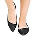 Twisted Womens LINDSAY Slanted Front Almond Toe Flat
