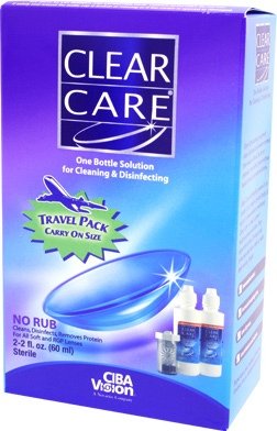 Buy Clear Care Cleaning and Disinfecting Solution ( 2-2 fl. oz.) by Ciba Vision now!