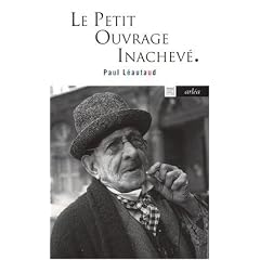 Le petit ouvrage inachev�