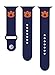 Auburn University Tigers Silicone Sport Band fits on Apple Watch