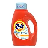 Tide Liquid Non Bleach with Febreze Freshness, Seaside Fresh Scent, 50-Ounce Bottles