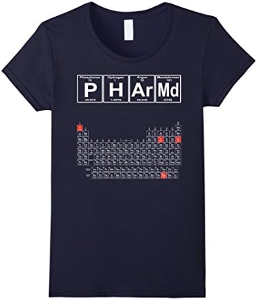 Women's PharmD T-shirt - Pharmacy Graduate - Pharmacy School Gift Medium Navy